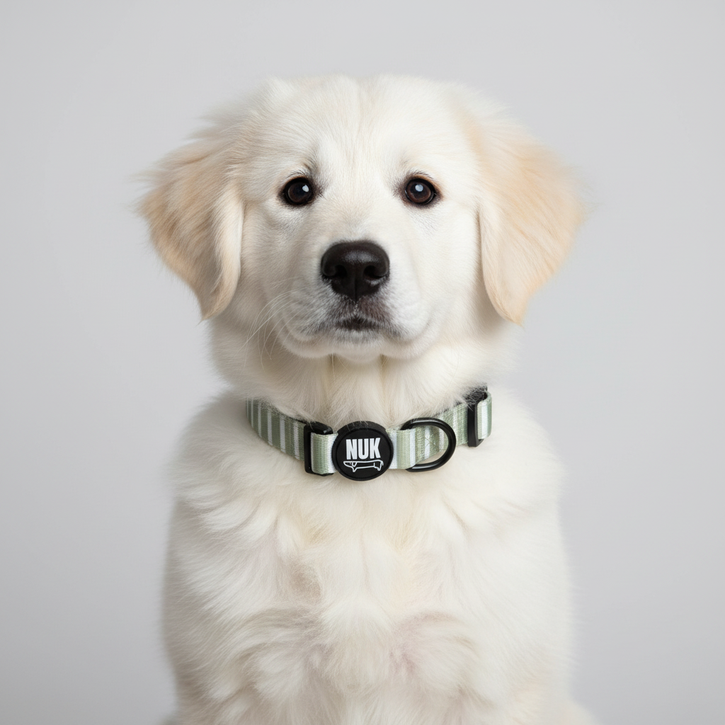 COLLAR PARA PERROS AJUSTABLE MATCHA