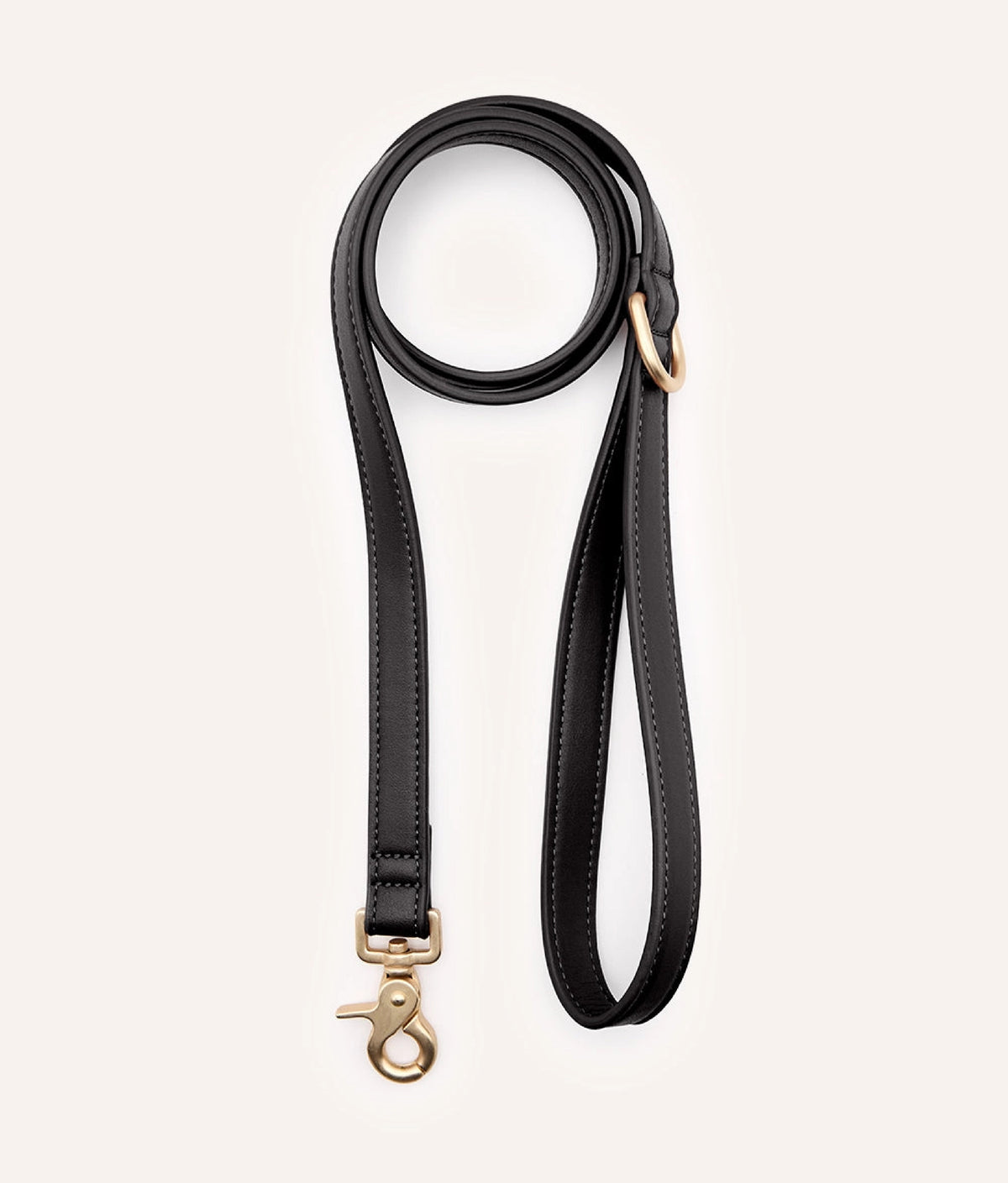 CORREA DE CUERO VEGANO NEGRO